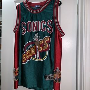 Vintage Seattle Sonics Jersey